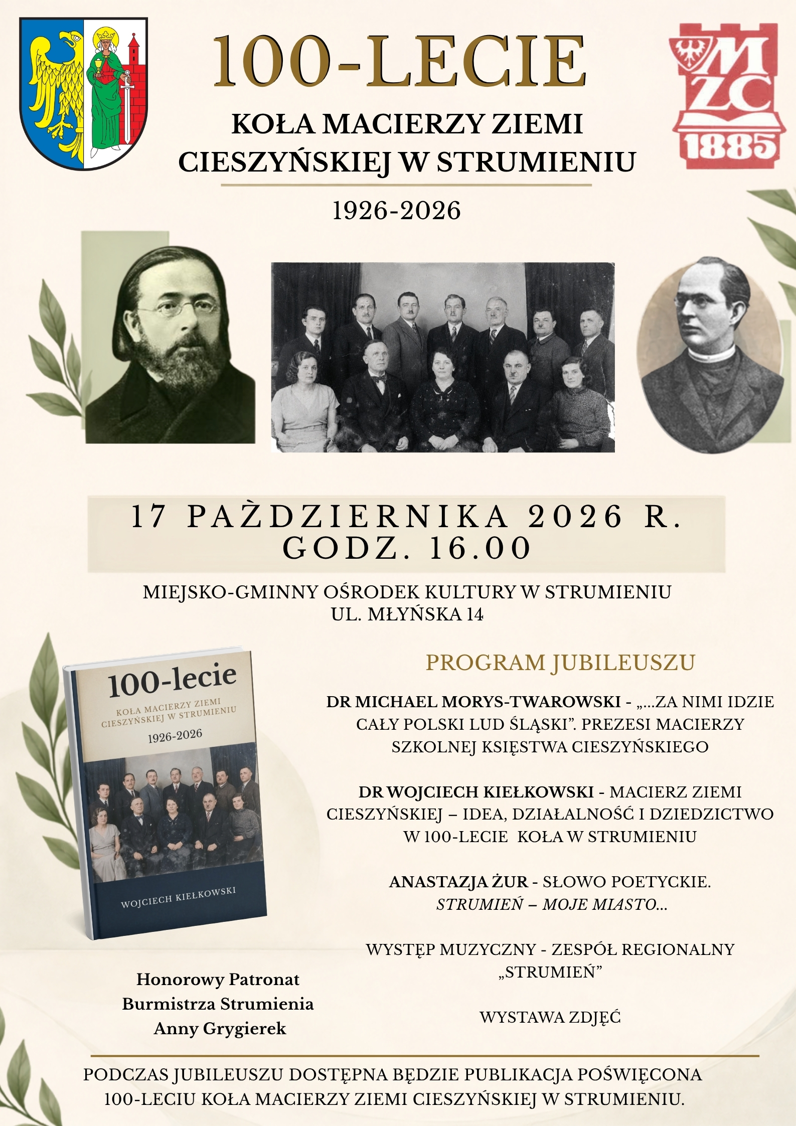 100-lecie Koła Macierzy Ziemi Cieszyńskiej w Strumieniu
